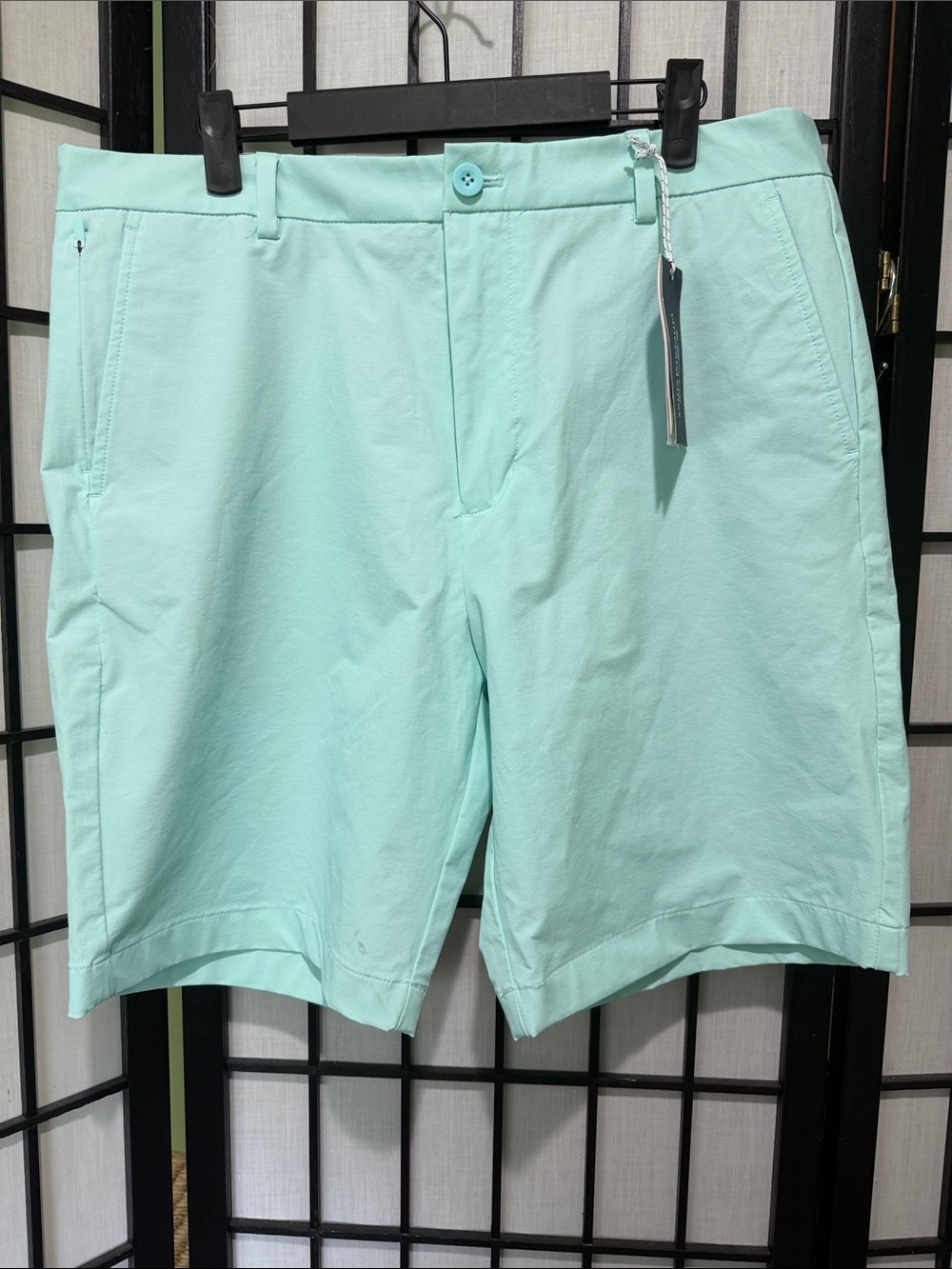 Vineyard Vines On The Go OTG Men's Crystal Blue 9” 34 Shorts NEW
